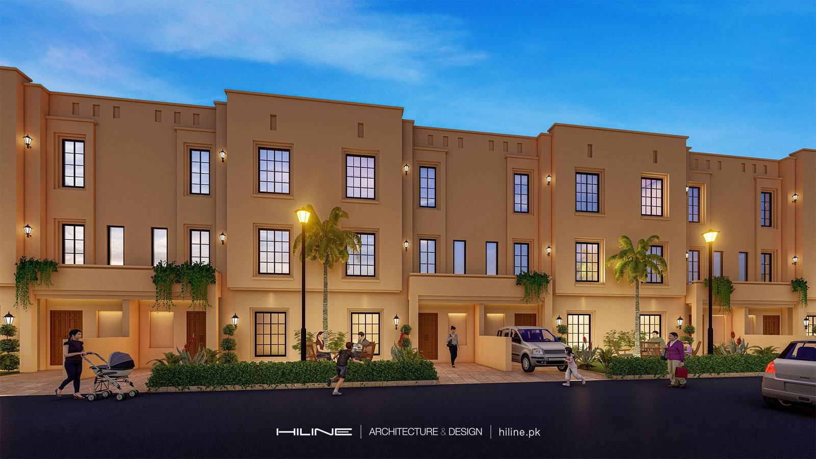 Architectural-interior-design-commercial-building-design-lahore-jasmine-avenue-villas